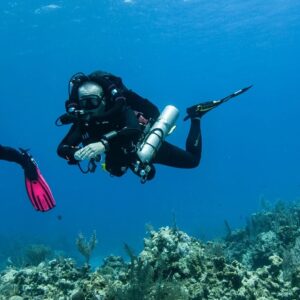 Rebreather diver